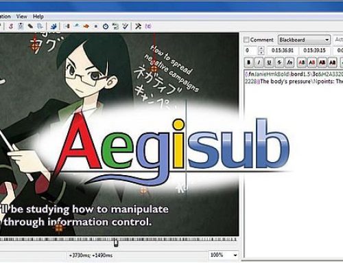 Aegisub for Subtitling